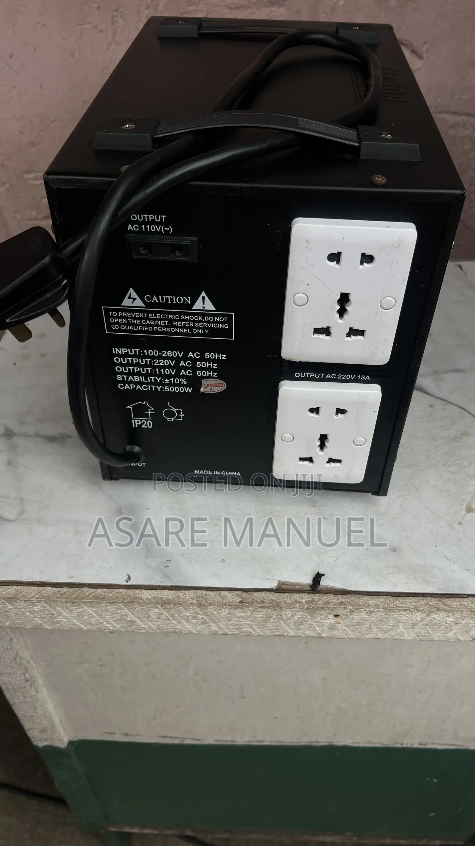 5000 Watt Stabilizer