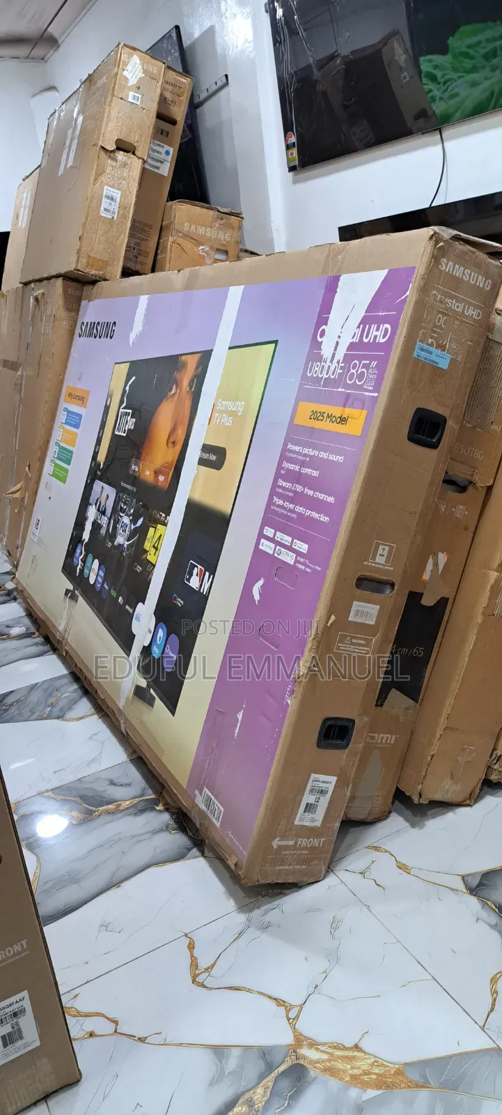 Samsung 85" U8000F Crystal UHD SMART 4K American Type