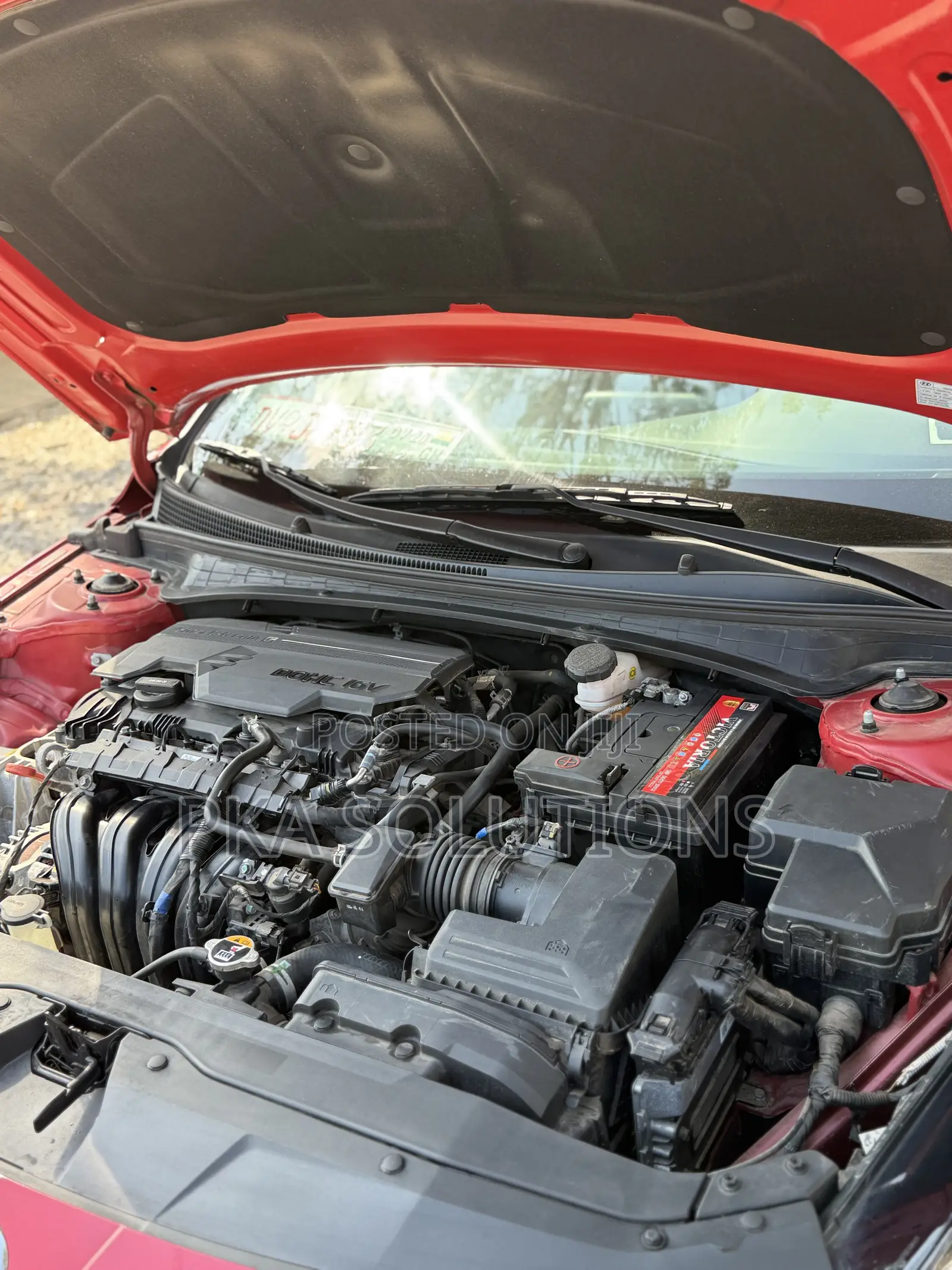 Hyundai Elantra Limited 2023 Red