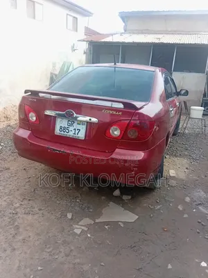 Toyota Corolla LE 2007 Red