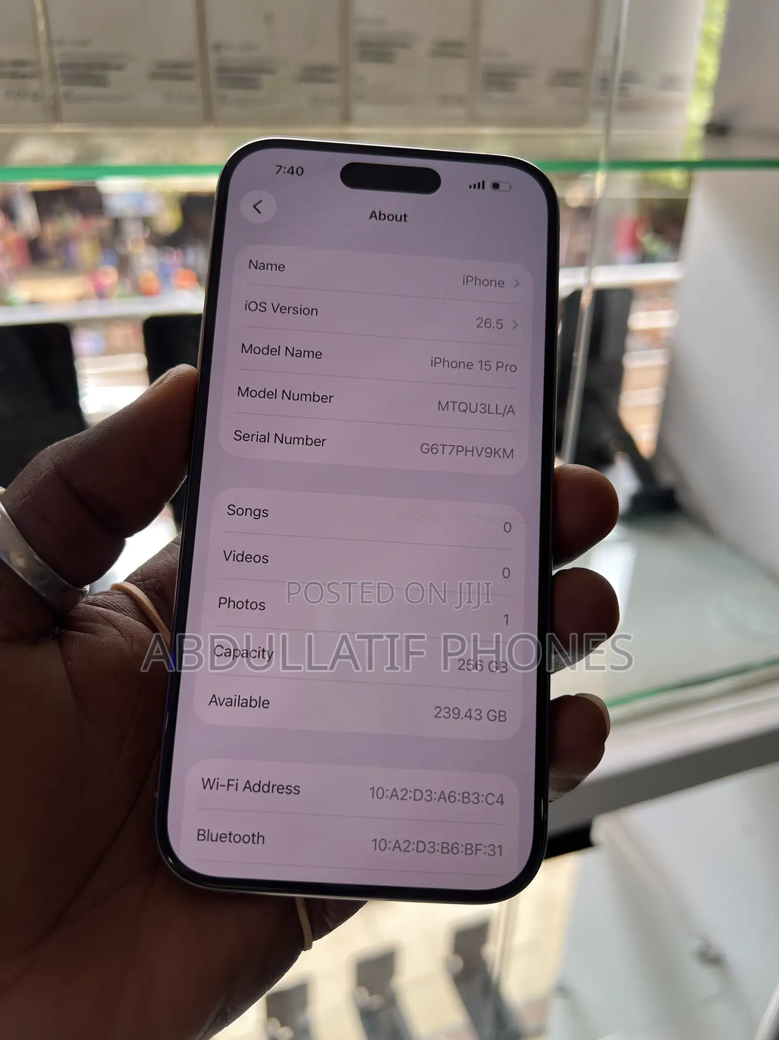 Apple iPhone 15 Pro 256 GB Bronze