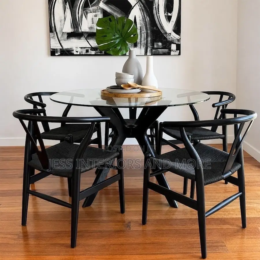 Dining Chair(Black) Wishbone
