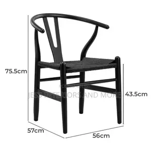 Dining Chair(Black) Wishbone