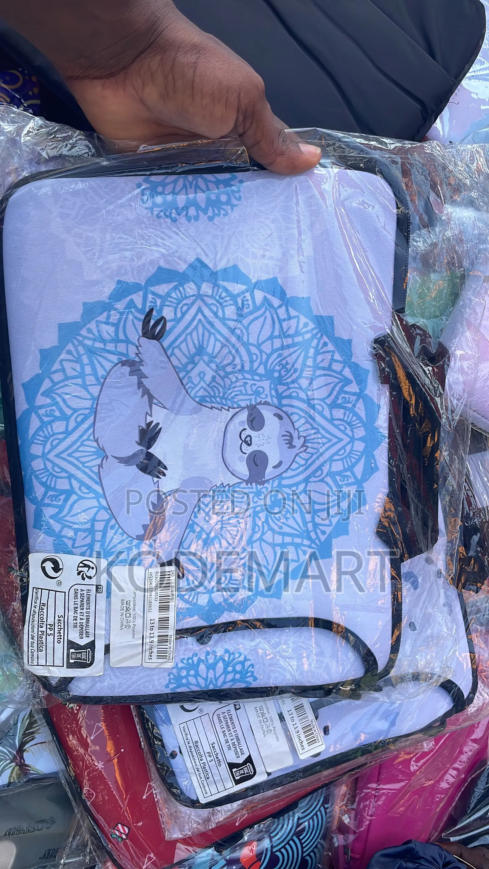 Trendy Laptop Sleeve With Handle - 14" 15.6" Waterproof - Unisex