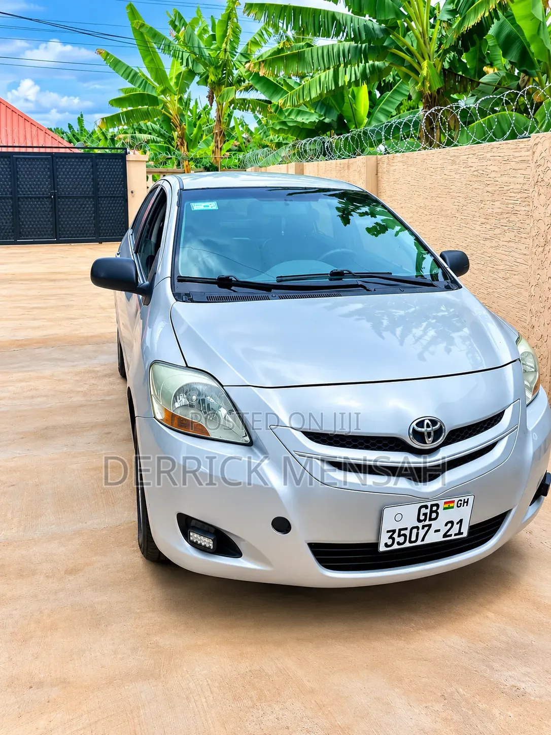 Toyota Yaris 2008 Gray