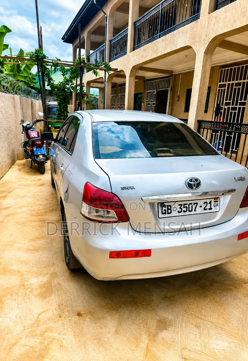 Toyota Yaris 2008 Gray