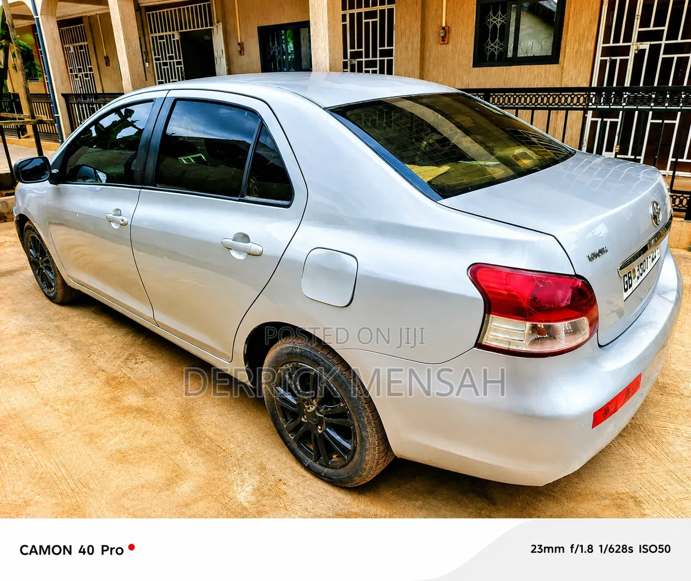 Toyota Yaris 2008 Gray