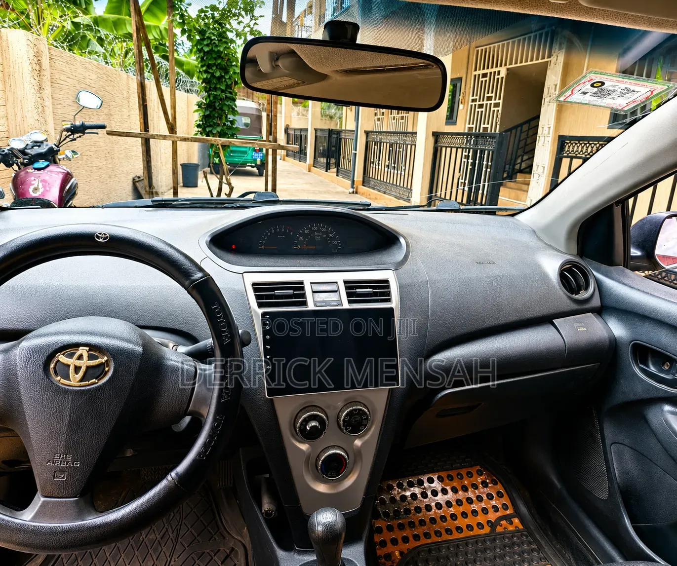 Toyota Yaris 2008 Gray