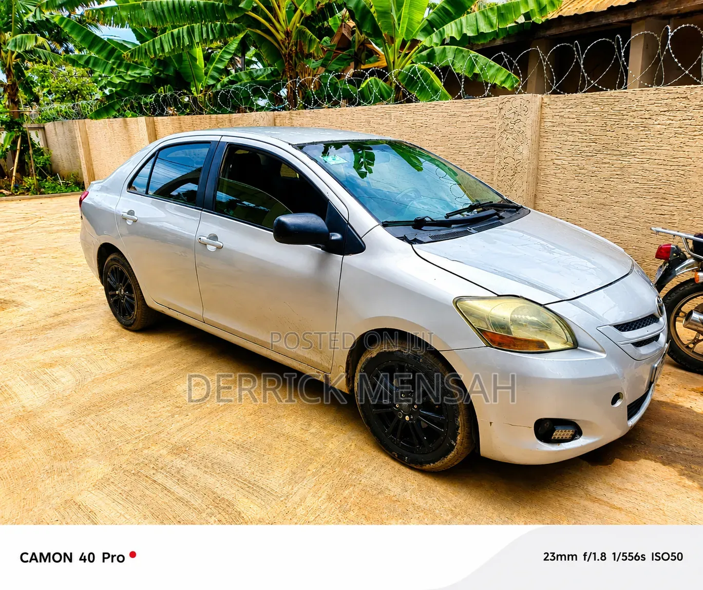 Toyota Yaris 2008 Gray