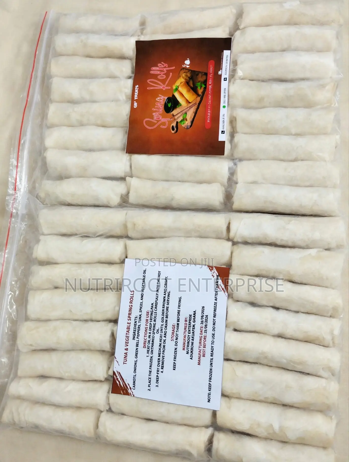 Frozen Spring Rolls