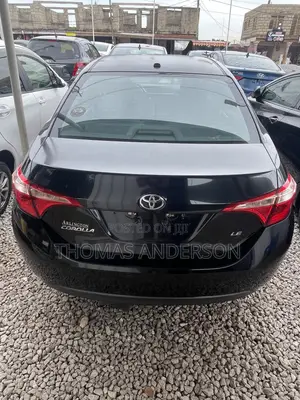 Toyota Corolla 2018 Black