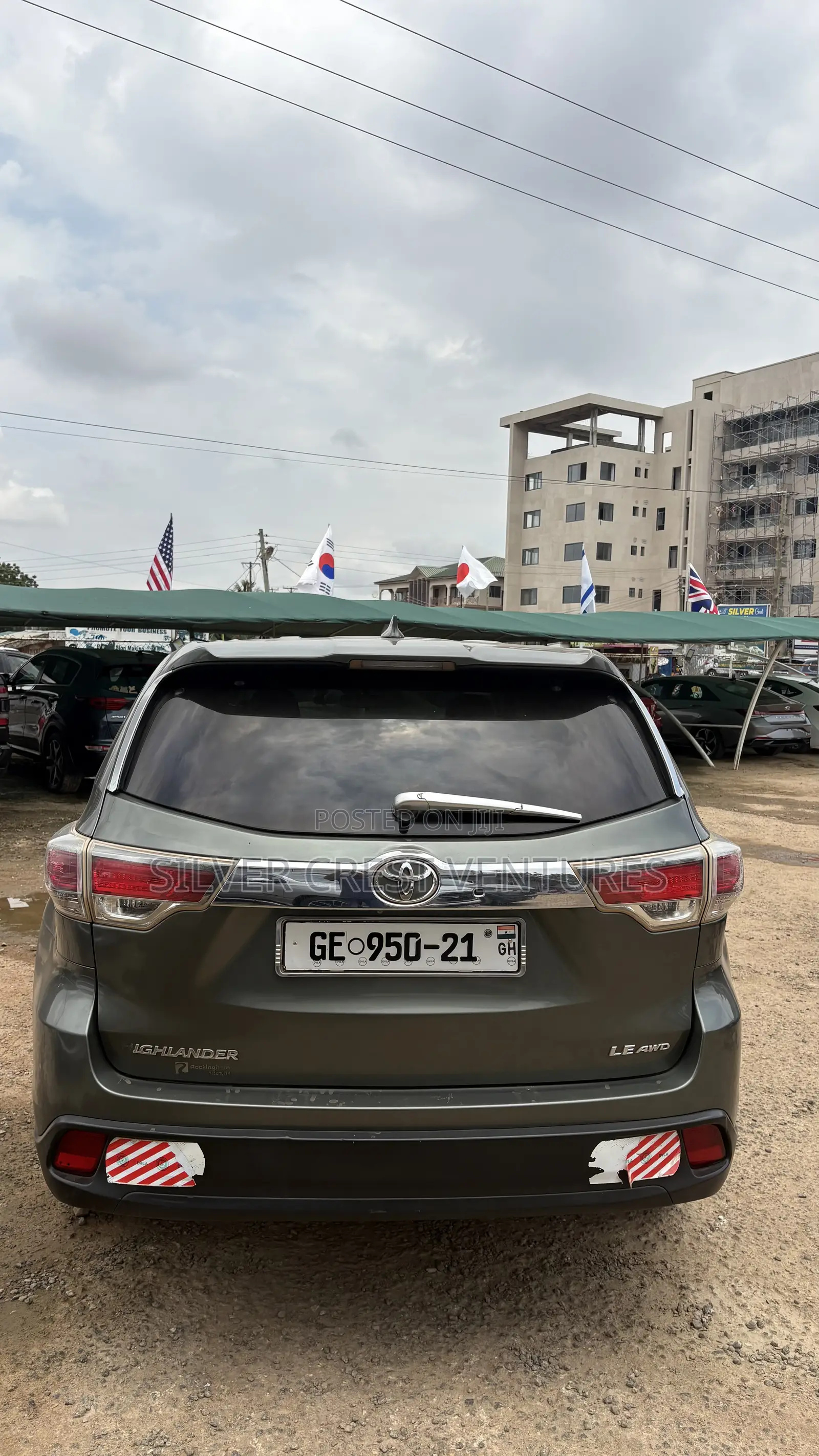 Toyota Highlander LE 4dr SUV AWD (3.5L 6cyl 6A) 2015 Green