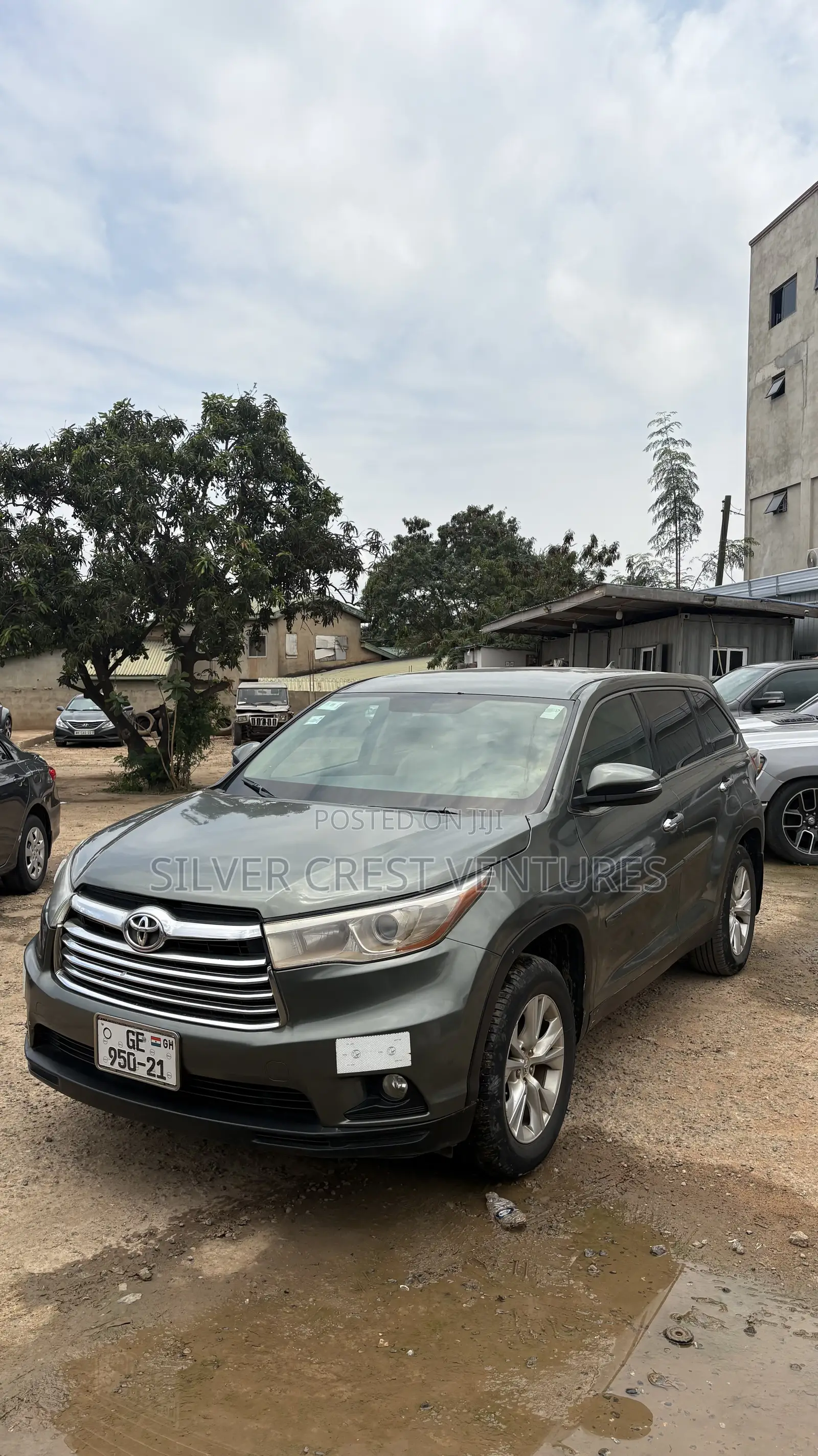 Toyota Highlander LE 4dr SUV AWD (3.5L 6cyl 6A) 2015 Green