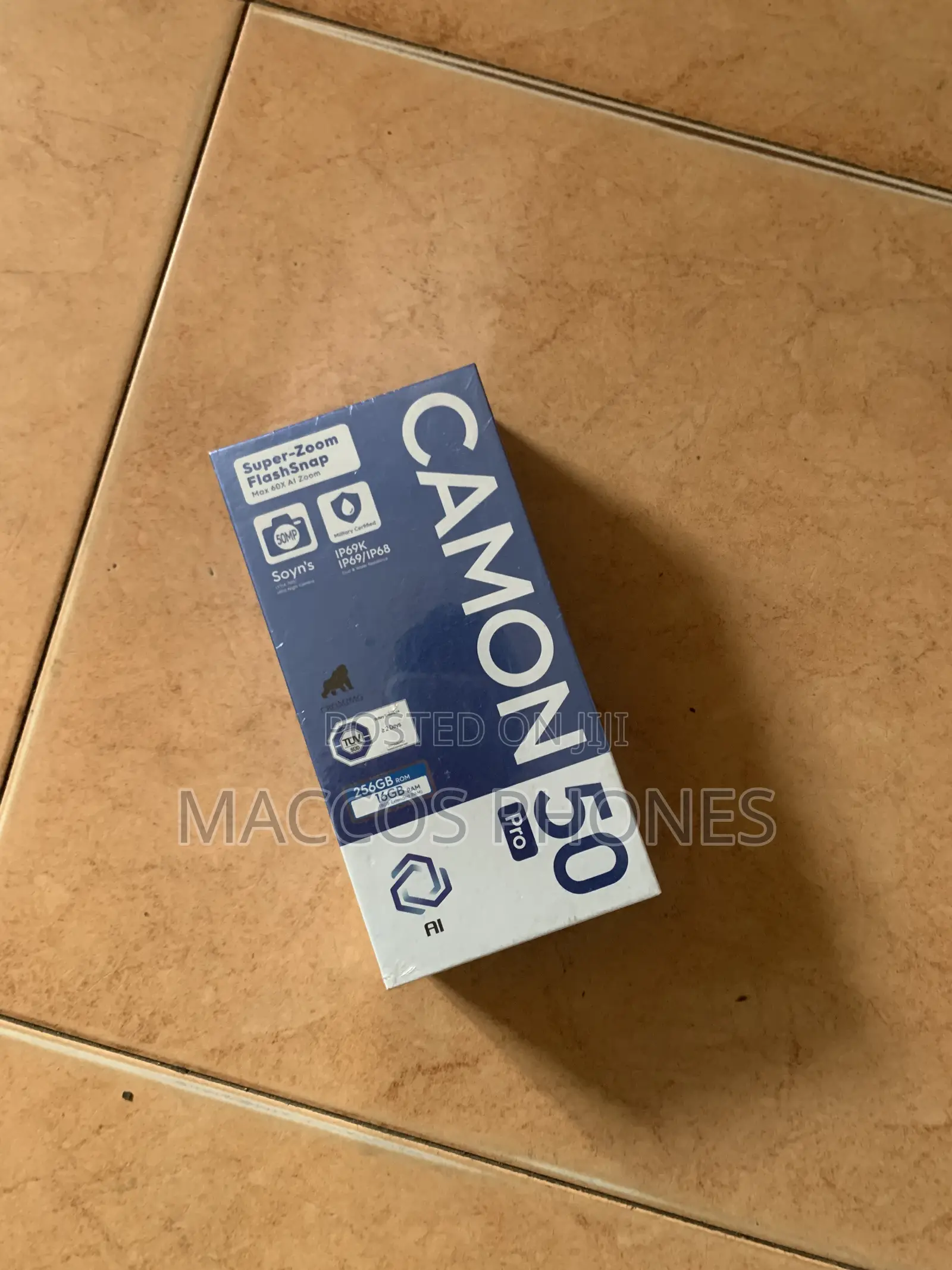 New Tecno Camon 50 Pro 256 GB