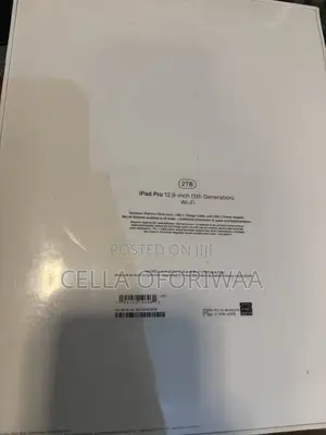 New Apple iPad Pro 12.9 (2021) 2 TB Silver