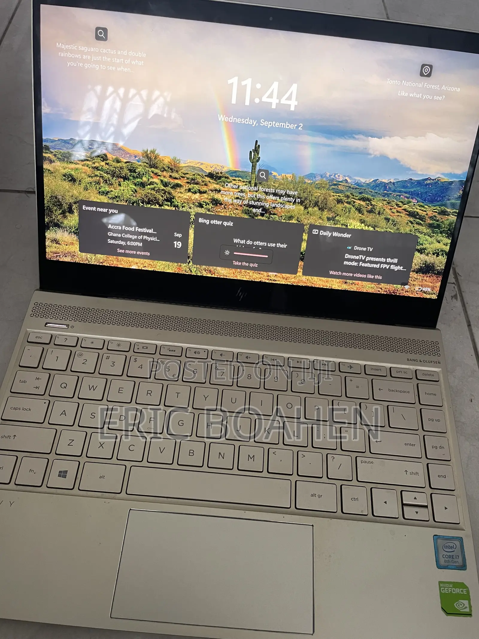 Laptop HP Envy 13 8GB Intel Core i7 SSD 512GB