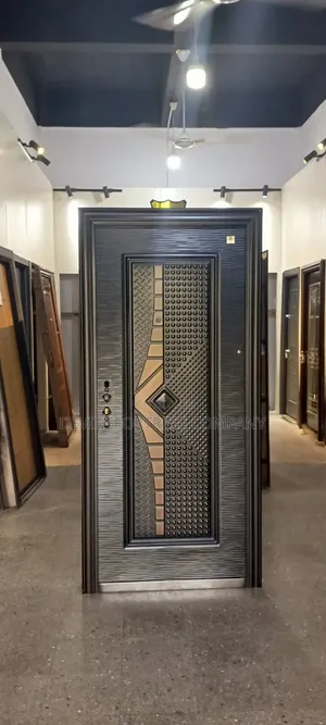 High Quality Anti Rust Paladin Turkish Security Door Oh Orange Color