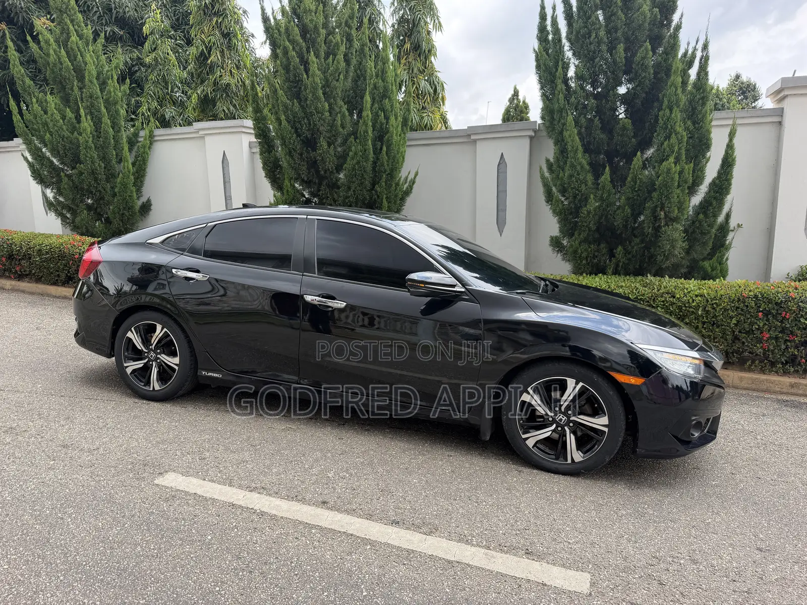 Honda Civic Touring 2dr Coupe (1.5L 4cyl) 2017 Black