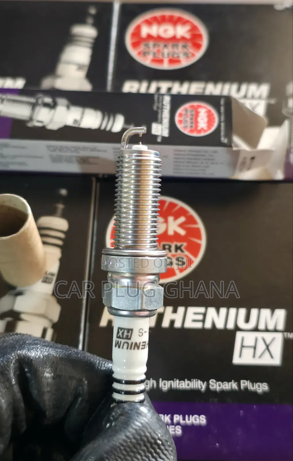 Original NGK Ruthenium LKAR7AHX-S Spark Plugs 14 Long