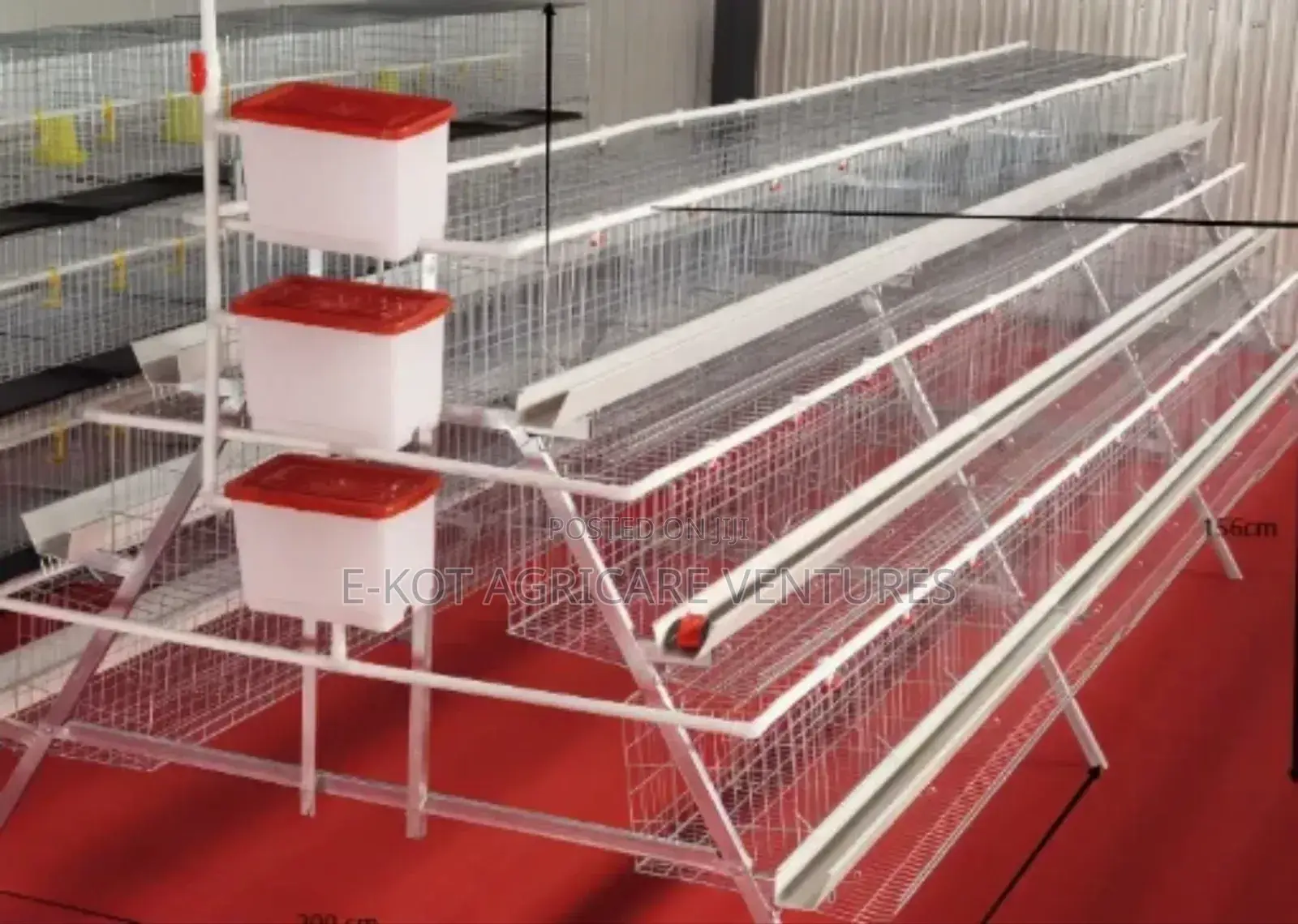 Chicken Cage a-Type 3-Tier