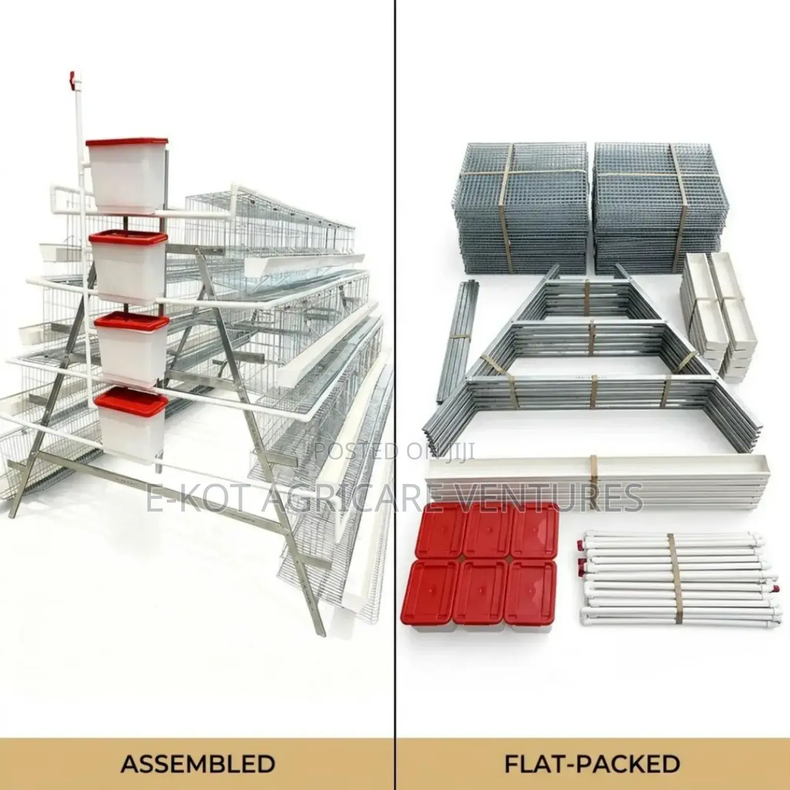 Chicken Cage a-Type 3-Tier