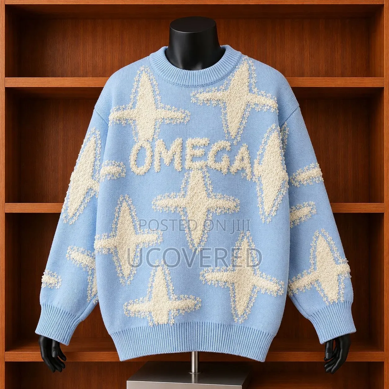 Colorblocked Knit Crewneck Pullovers