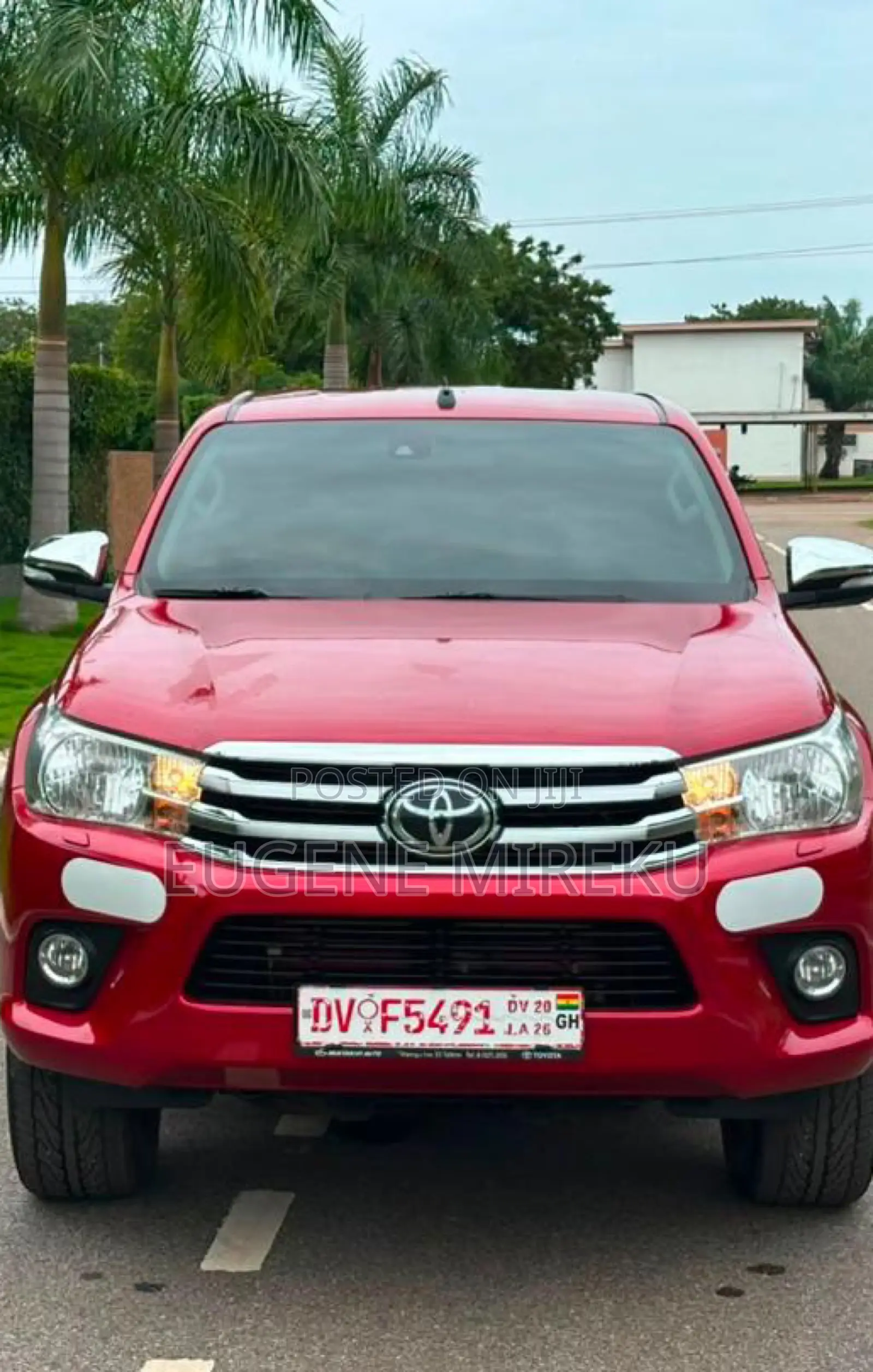 Toyota Hilux 2017 Red