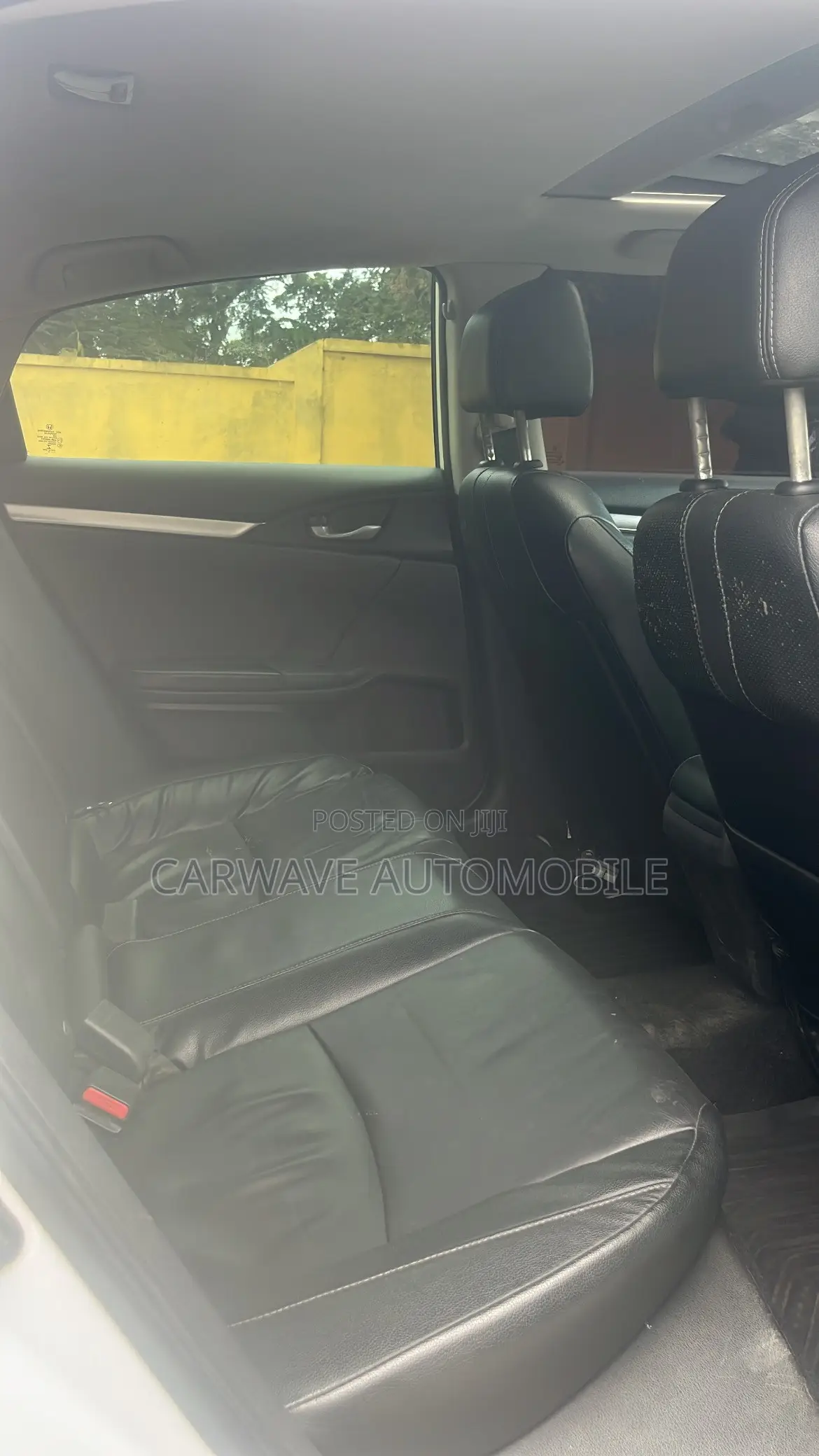 Honda Civic EX-L 4dr Sedan (1.5L 4cyl) 2017 White