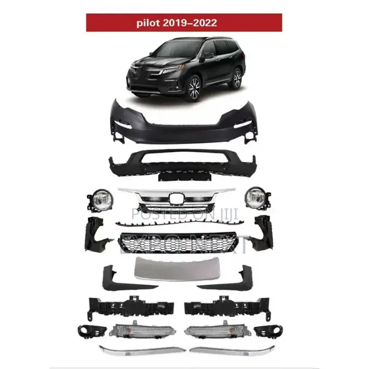 Honda Pilot Front Bumper 2019-2022 Complete Kits