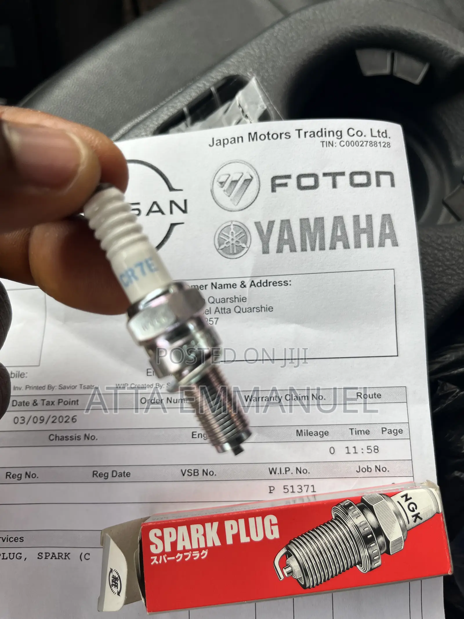Original NGK Spark Plugs