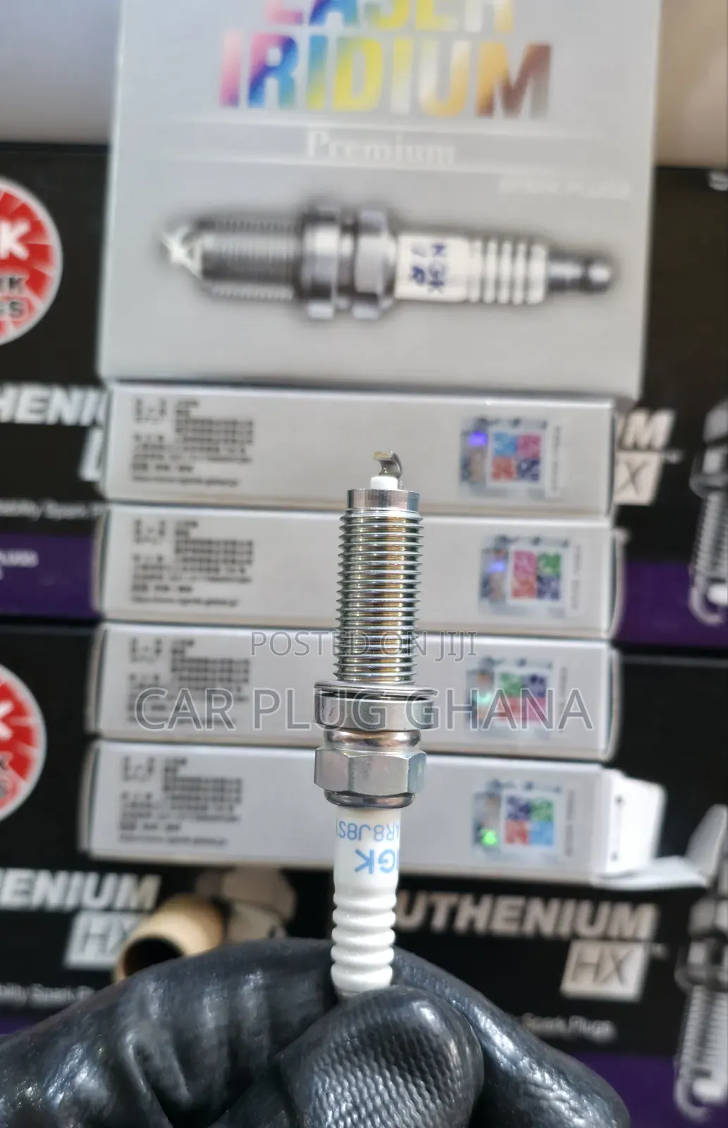 Original NGK ILZKAR8P8SY Spark Plugs 14 Long