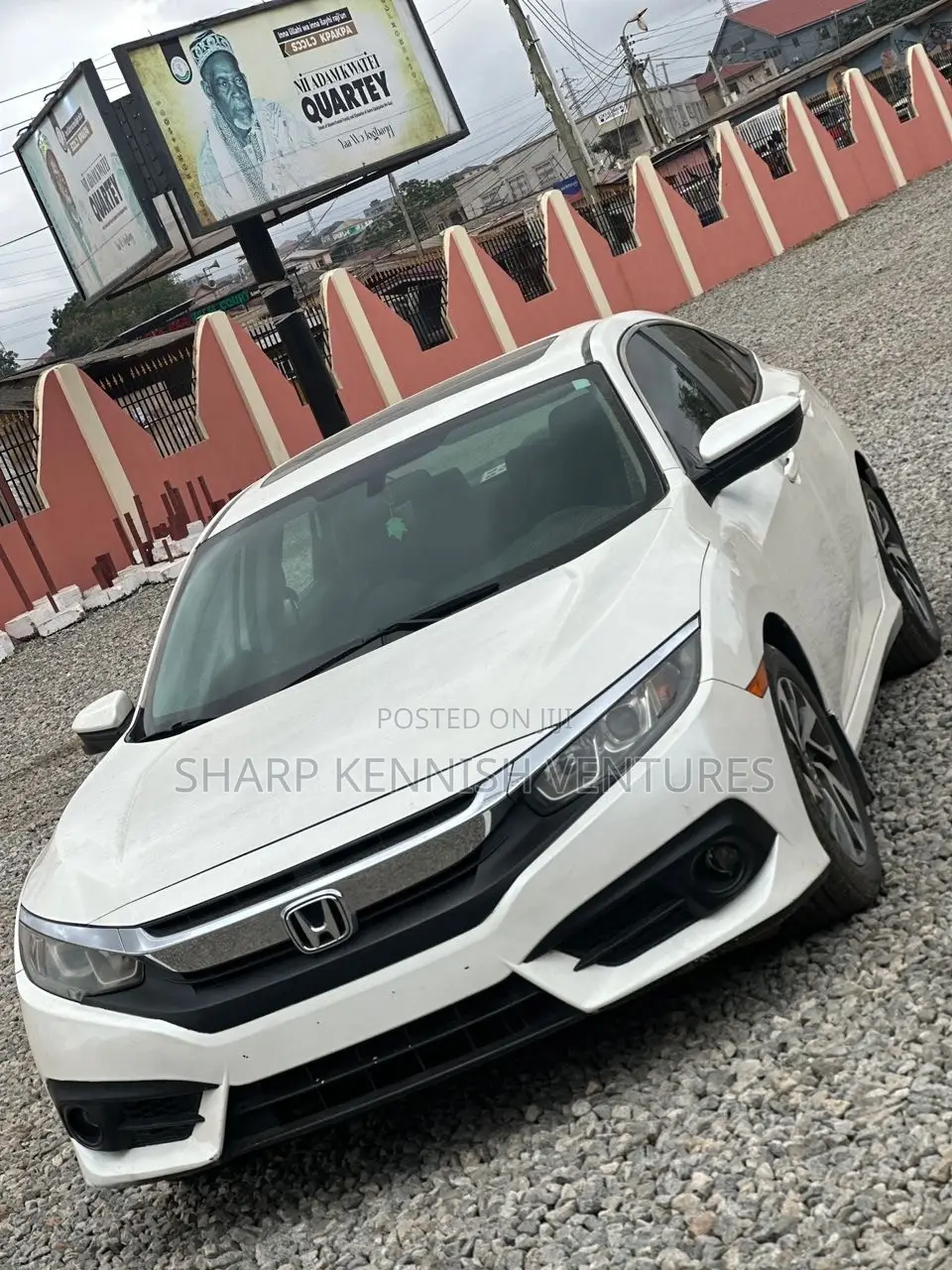 Honda Civic EX 4dr Sedan (2.0L 4cyl) 2017 White