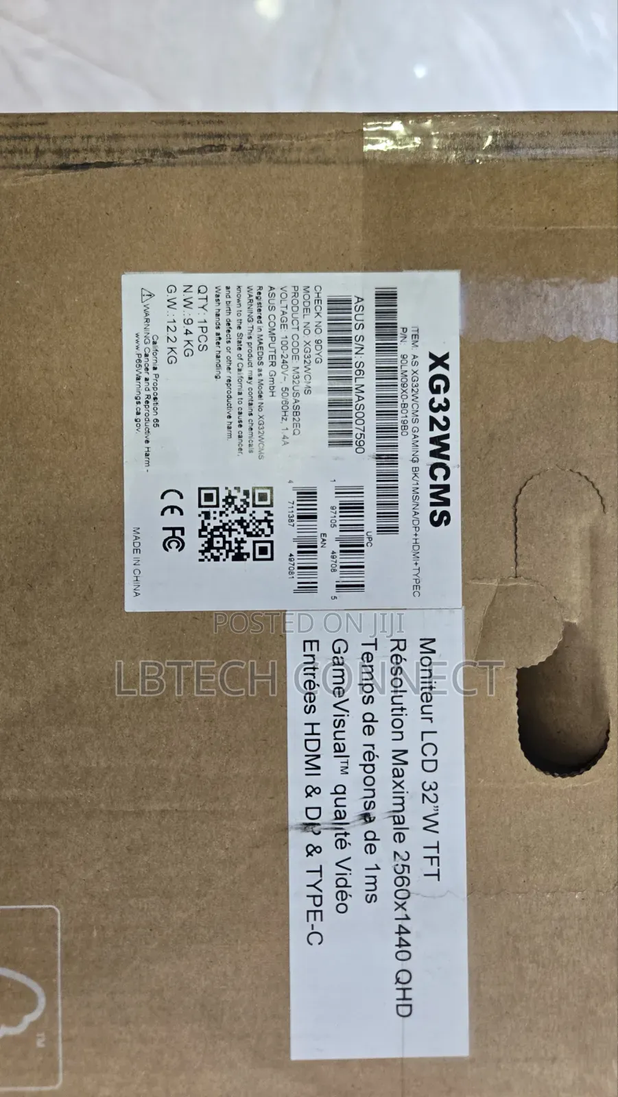ASUS Rog Strix 32 Xg32wcms