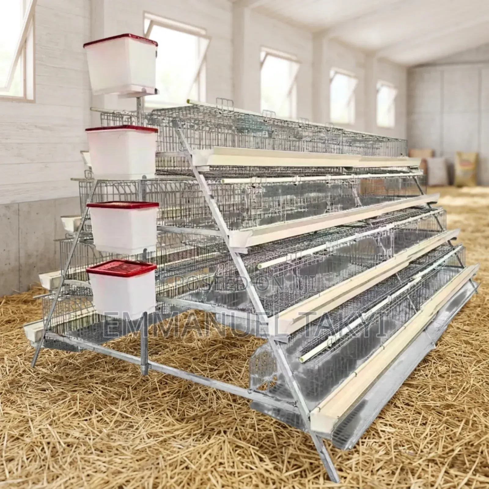 Chicken Cage a-Type 4-Tier