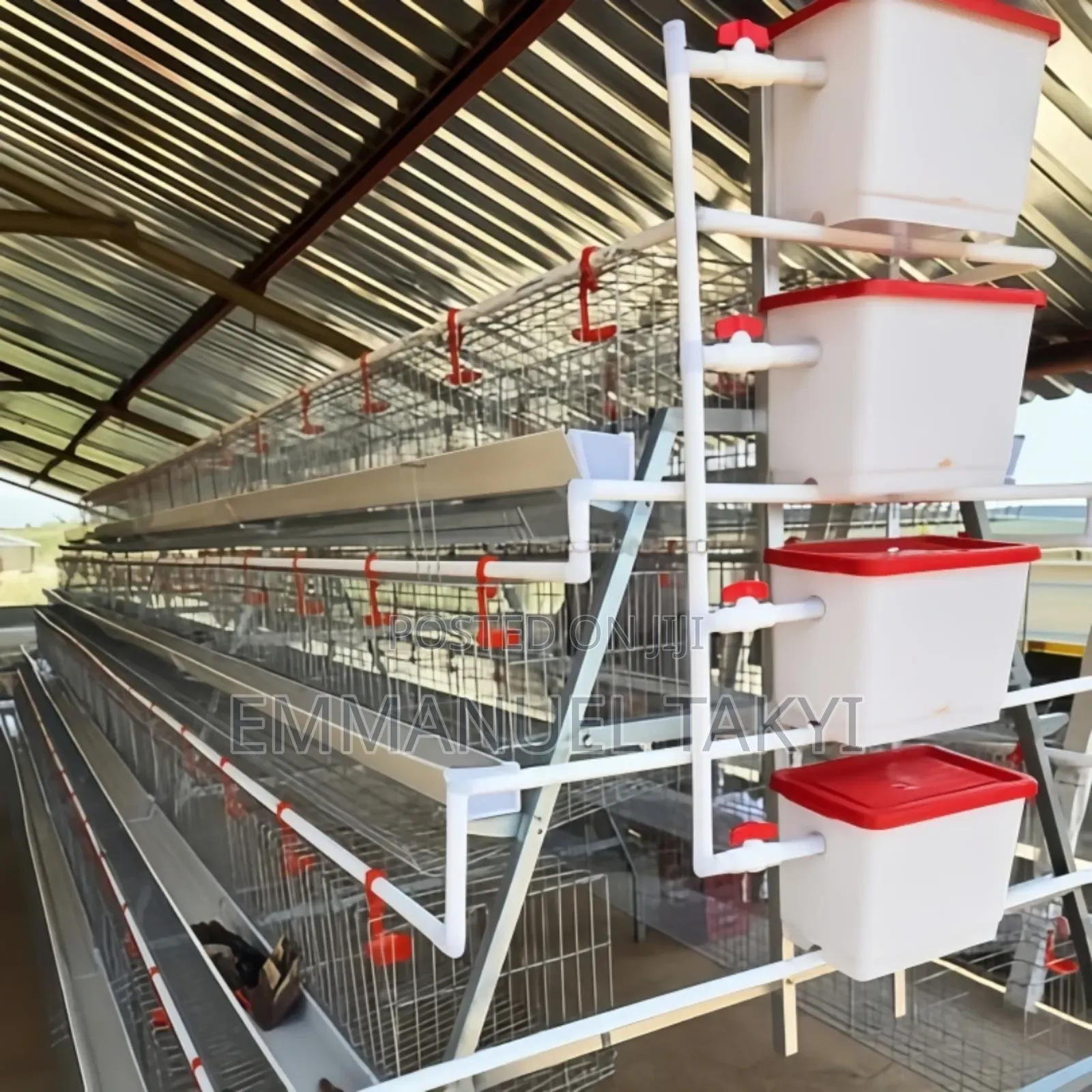 Chicken Cage a-Type 4-Tier