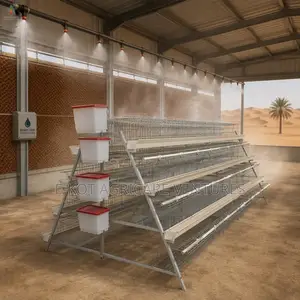 Chicken Cage a-Type 4-Tier