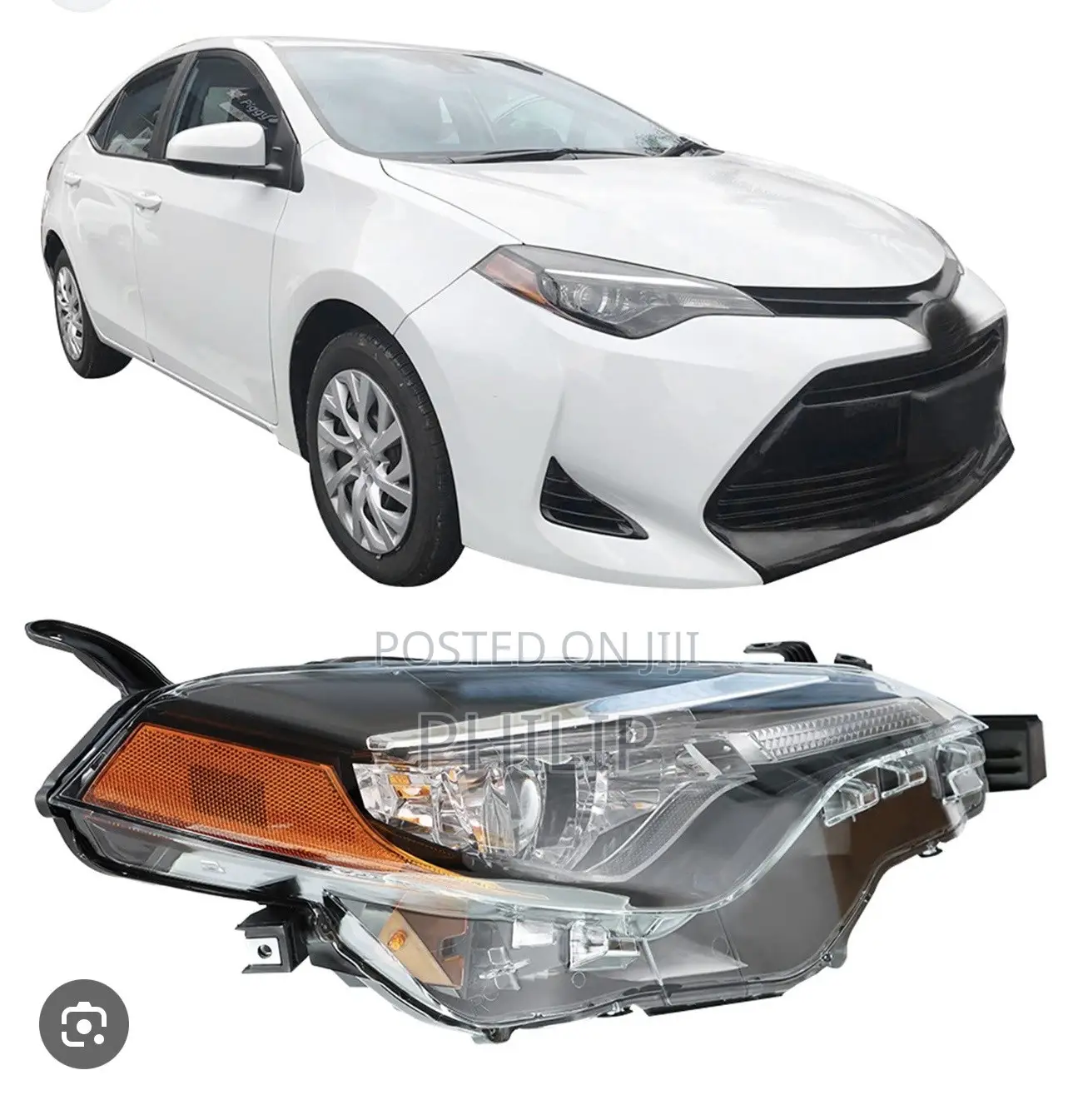Toyota Corolla 2017 LE Headlight