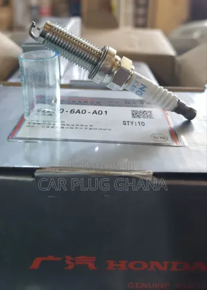 Original Honda NGK DILKAR8P8SY 12290-6a01-A01 DoubleIridium SparkPlugs