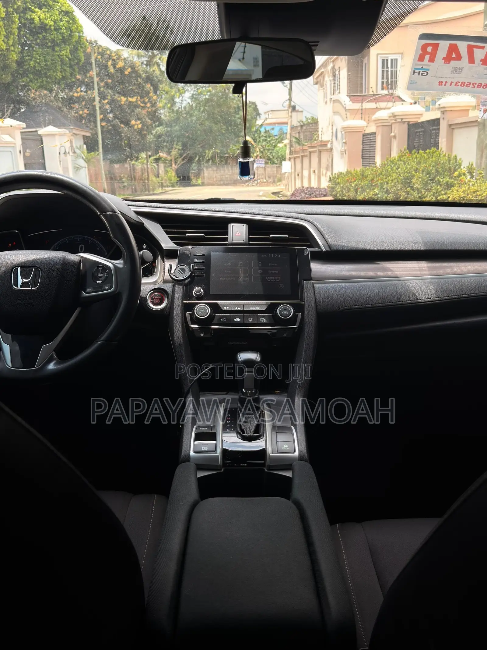 Honda Civic EX Sedan 2019 Black