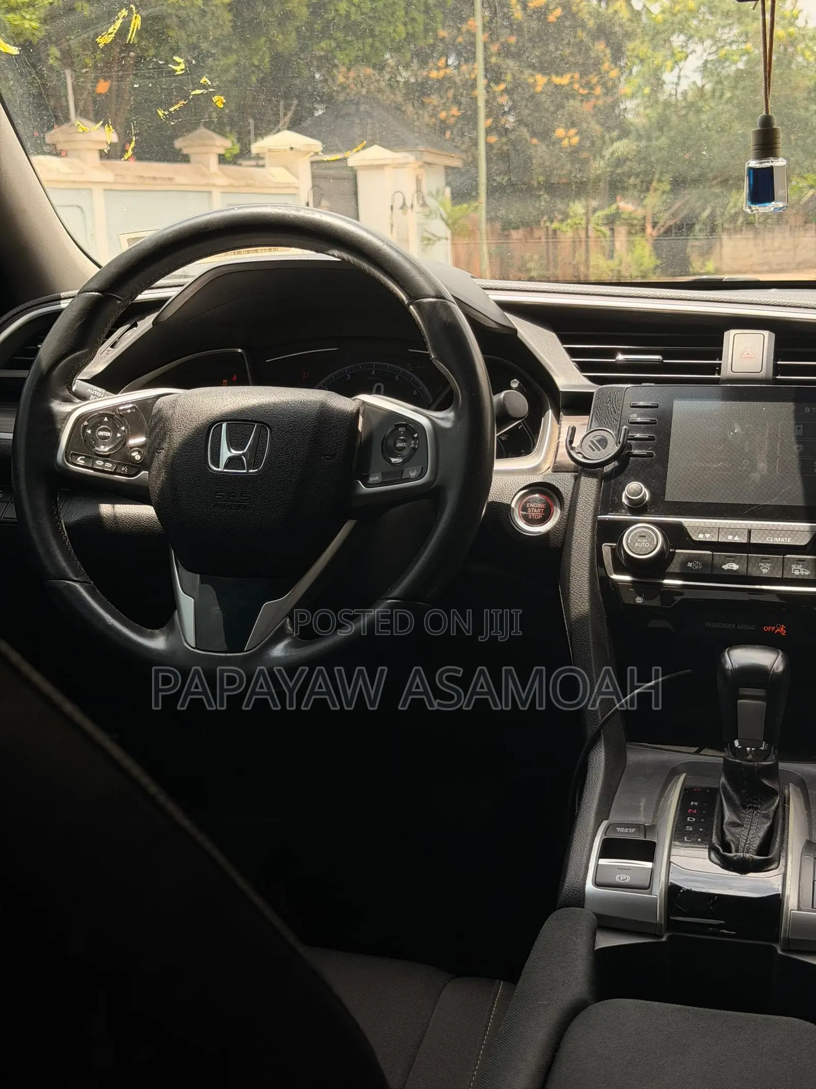 Honda Civic EX Sedan 2019 Black