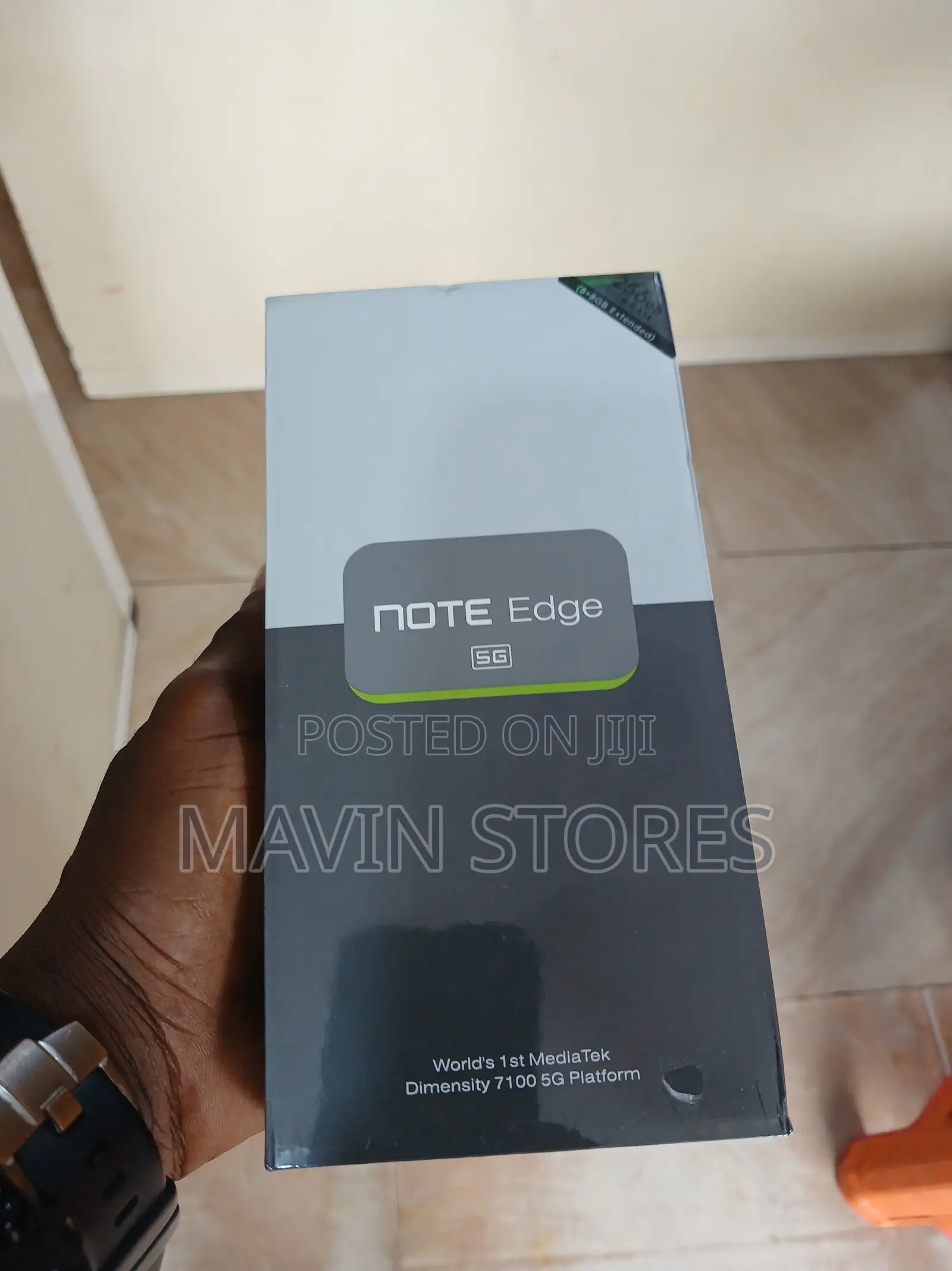 New Infinix Note Edge 256 GB Black