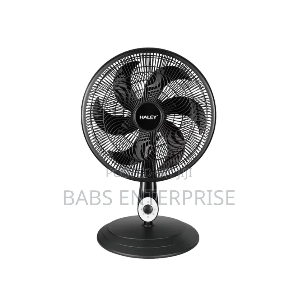 Haley 18 Standing Fan 6 Blade Black 3 in 1