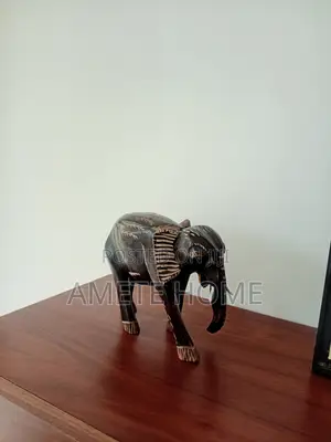 Carved Wooden Elephants