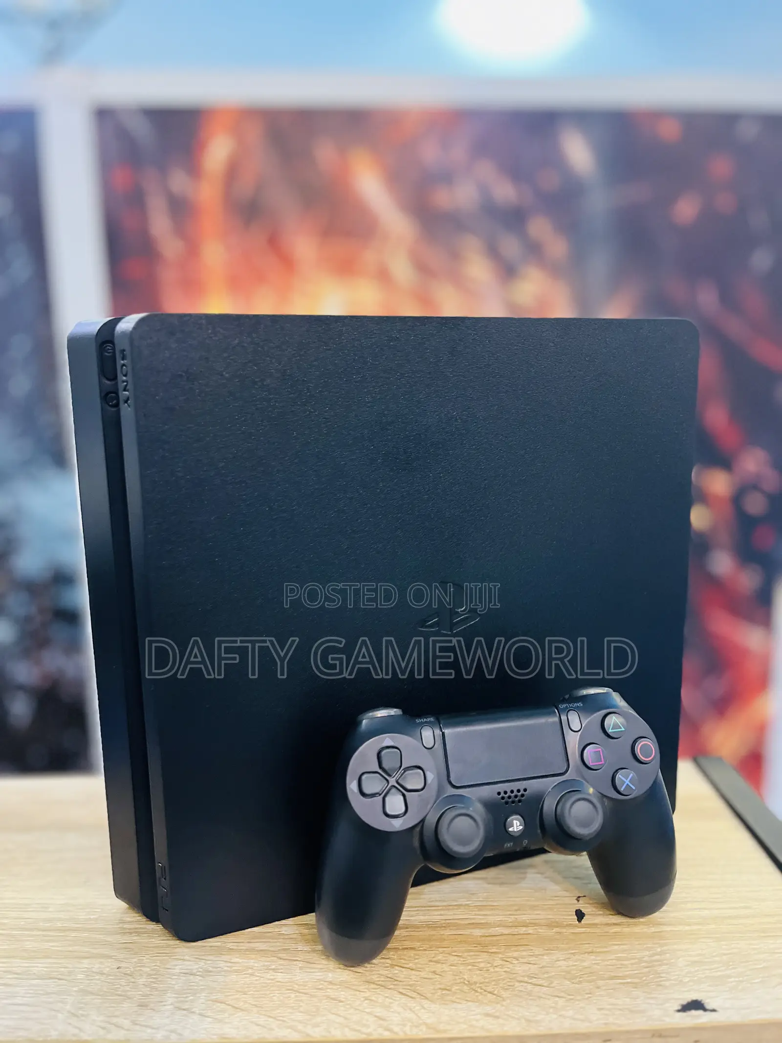 Ps4 Slim With Loaded Games