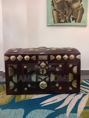 Large Leather Chest