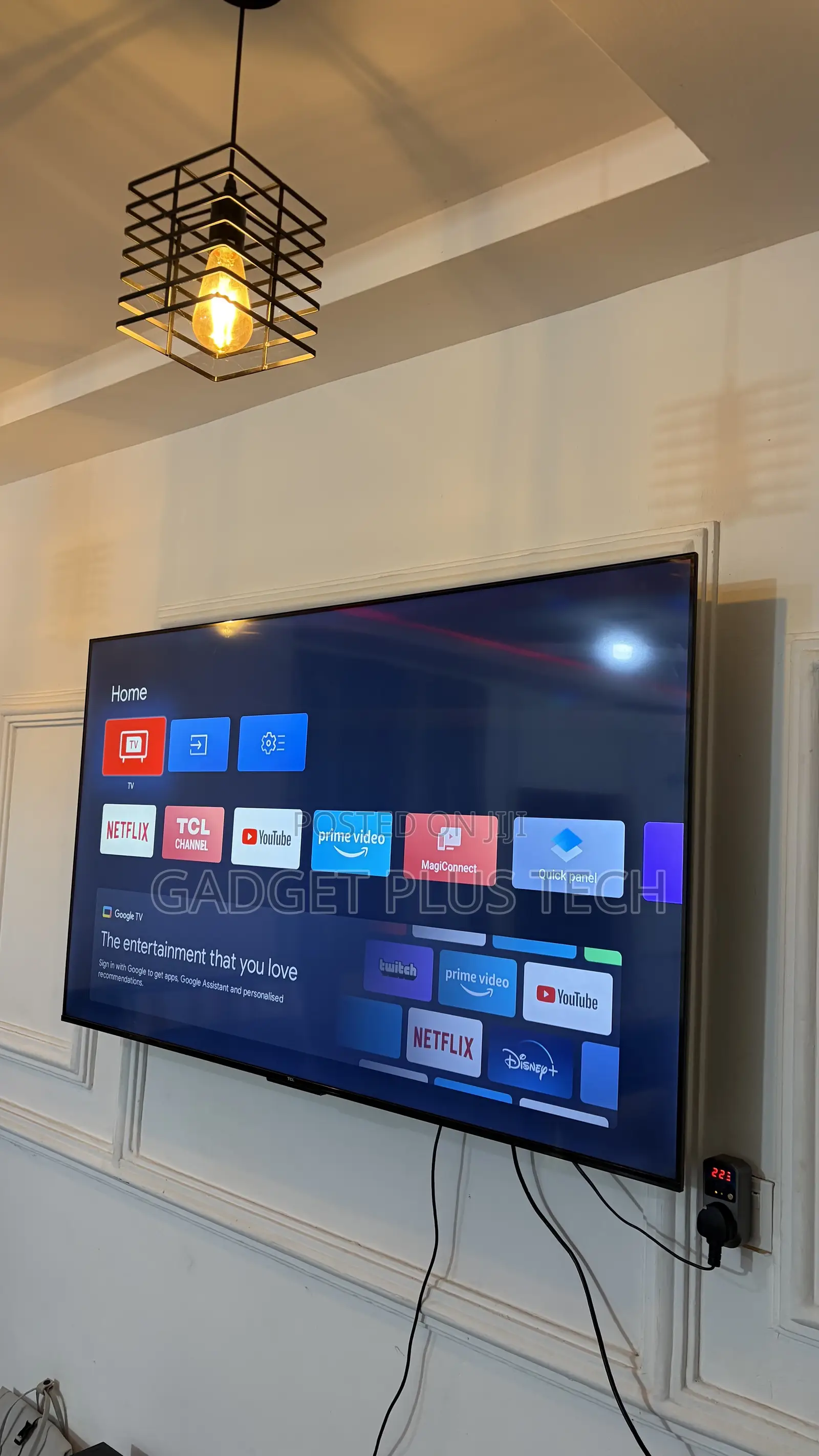 2026 55” TCL 4K Google TV (Europe Standard)