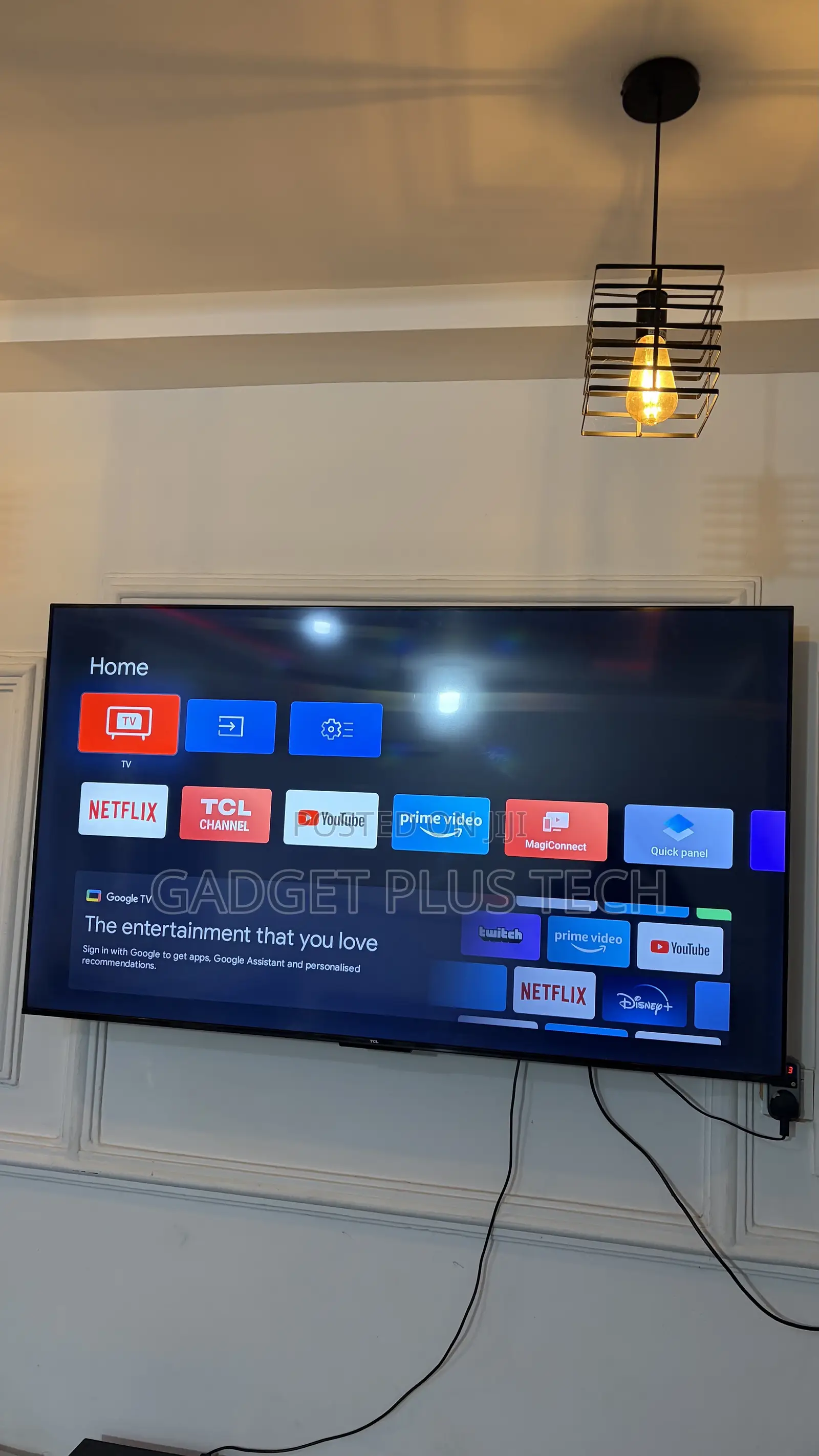 2026 55” TCL 4K Google TV (Europe Standard)