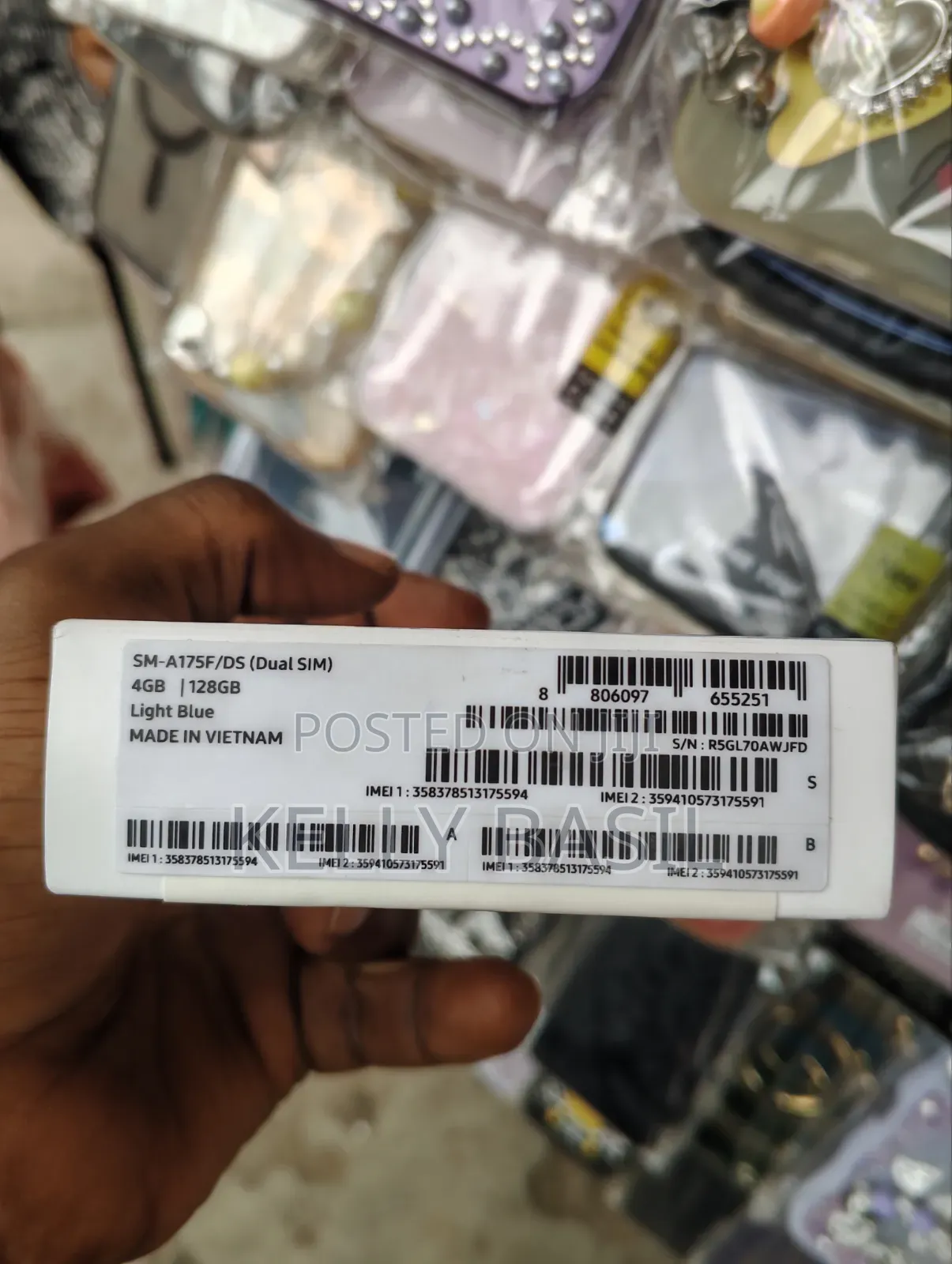 New Samsung Galaxy A17 128 GB Blue