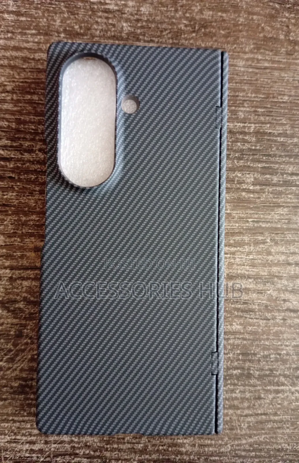 Samsung Z Fold 8 Ultra Carbon Fiber Case With Inbuilt Screen Protector
