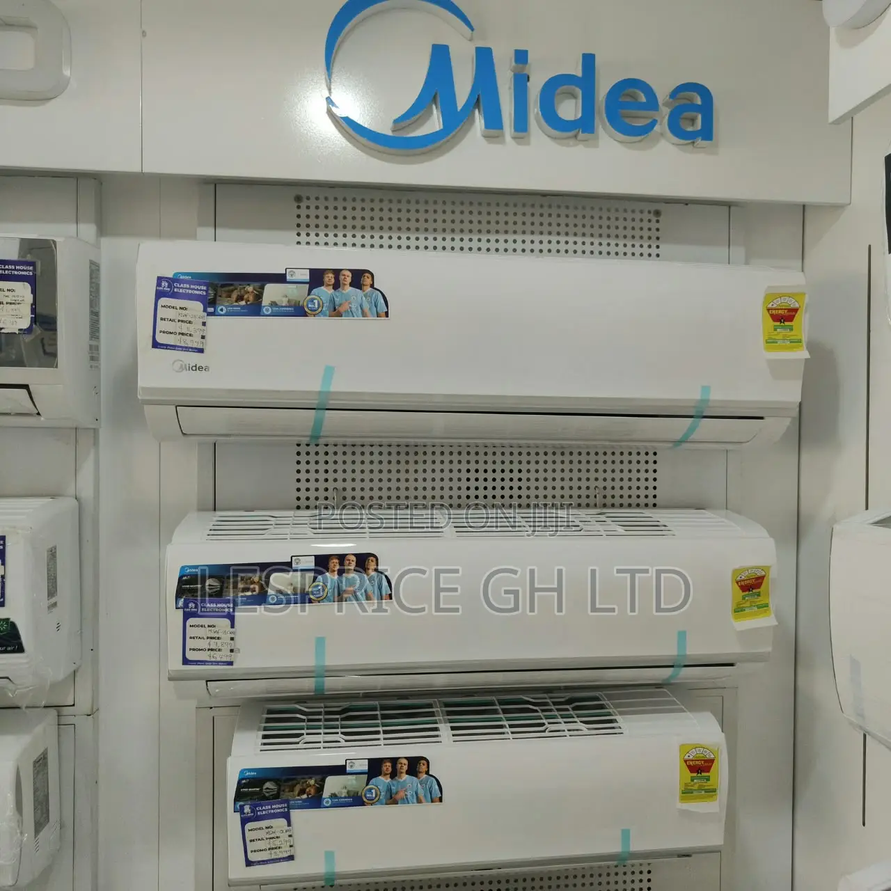 Long Lasting Original 1.5Hp Split AC Unit With R410 Gas From Midea